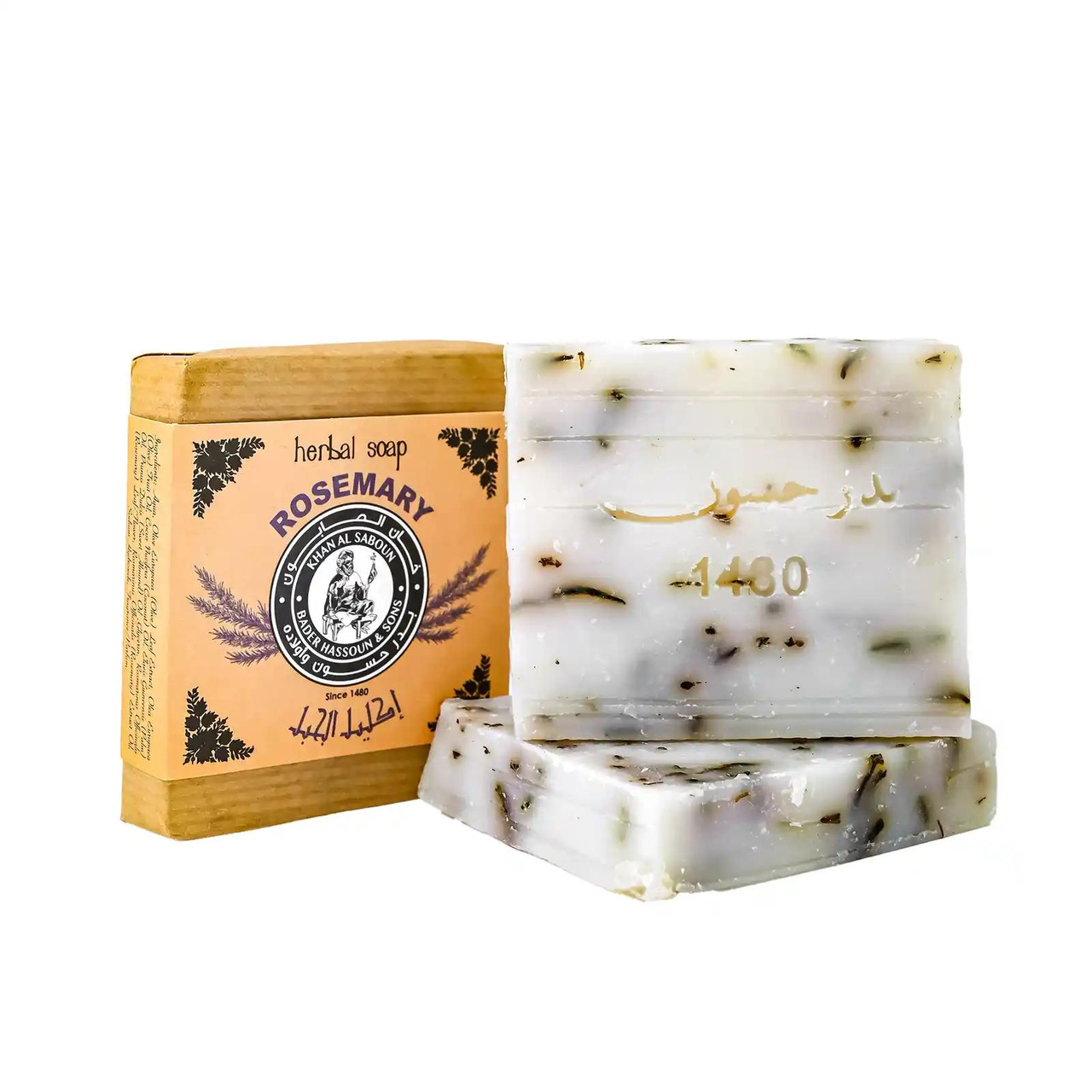 Savon aux herbes au romarin 80g