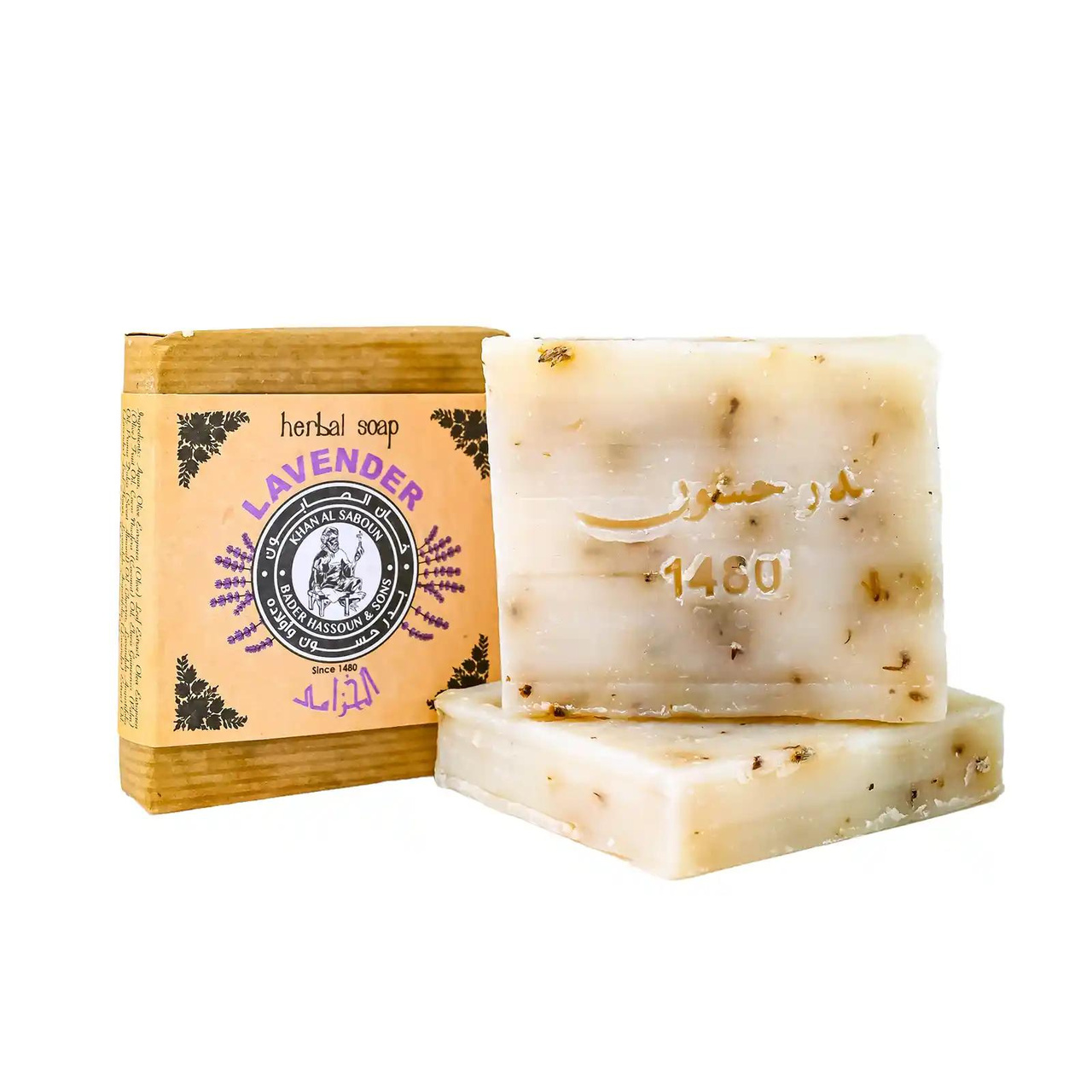 Savon aux herbes à la lavande 80g