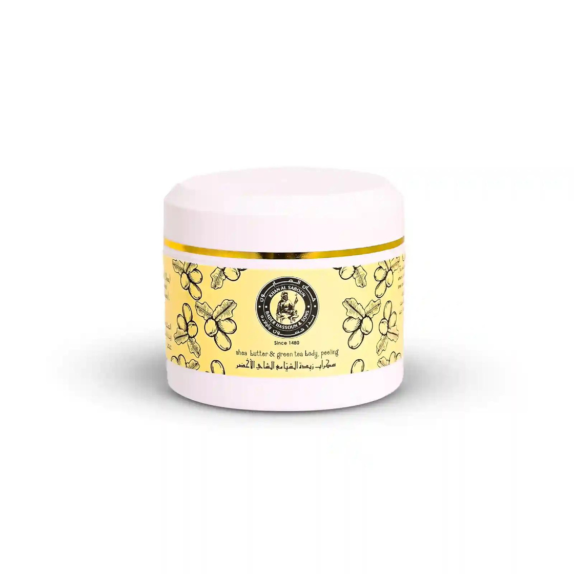 Gommage visage au beurre de karité et thé vert 150g